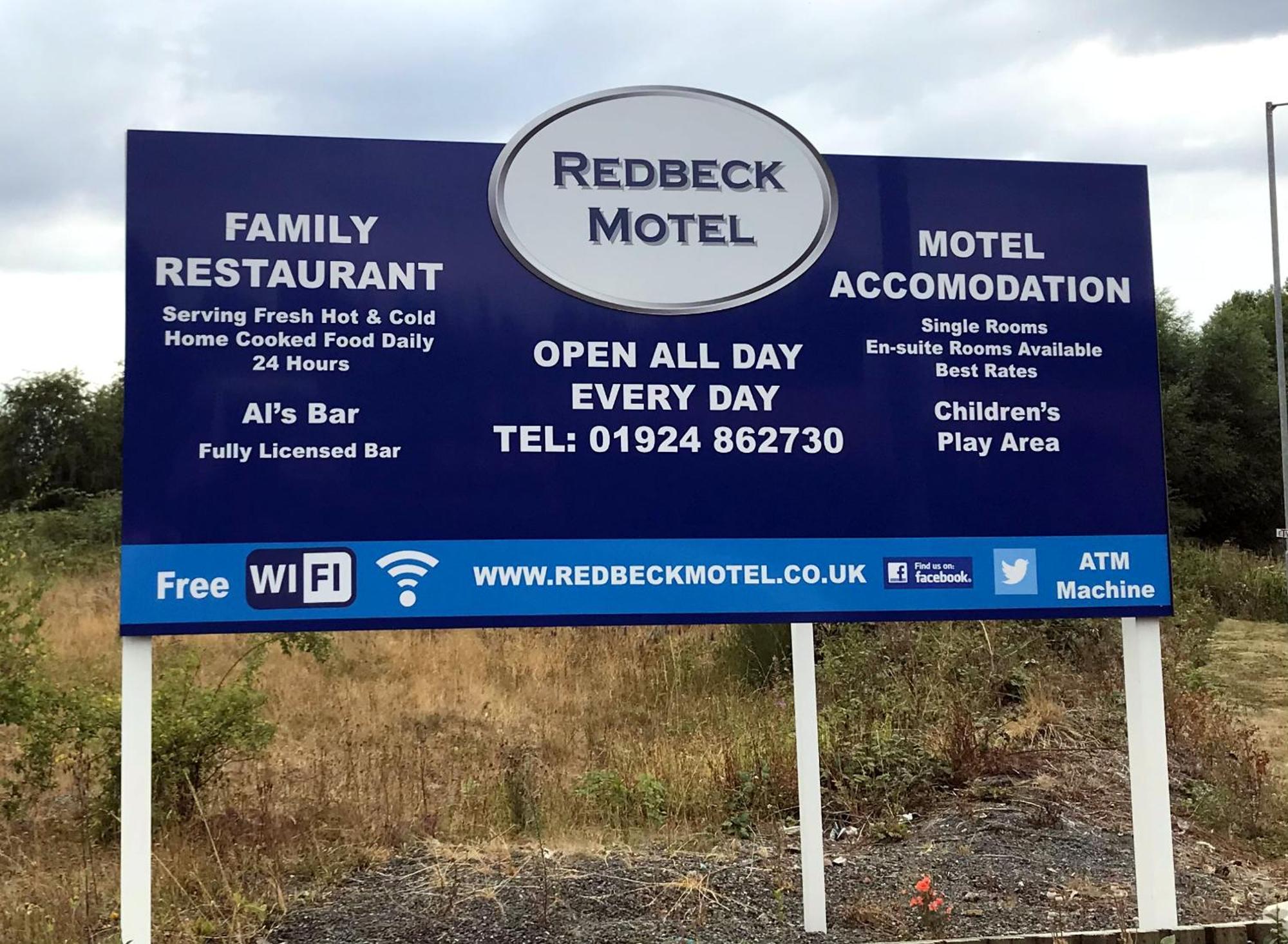 Redbeck Motel Wakefield Exteriör bild